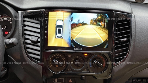 Màn hình DVD Android liền camera 360 Mitsubishi Triton 2020 - nay | Fujitech 360 